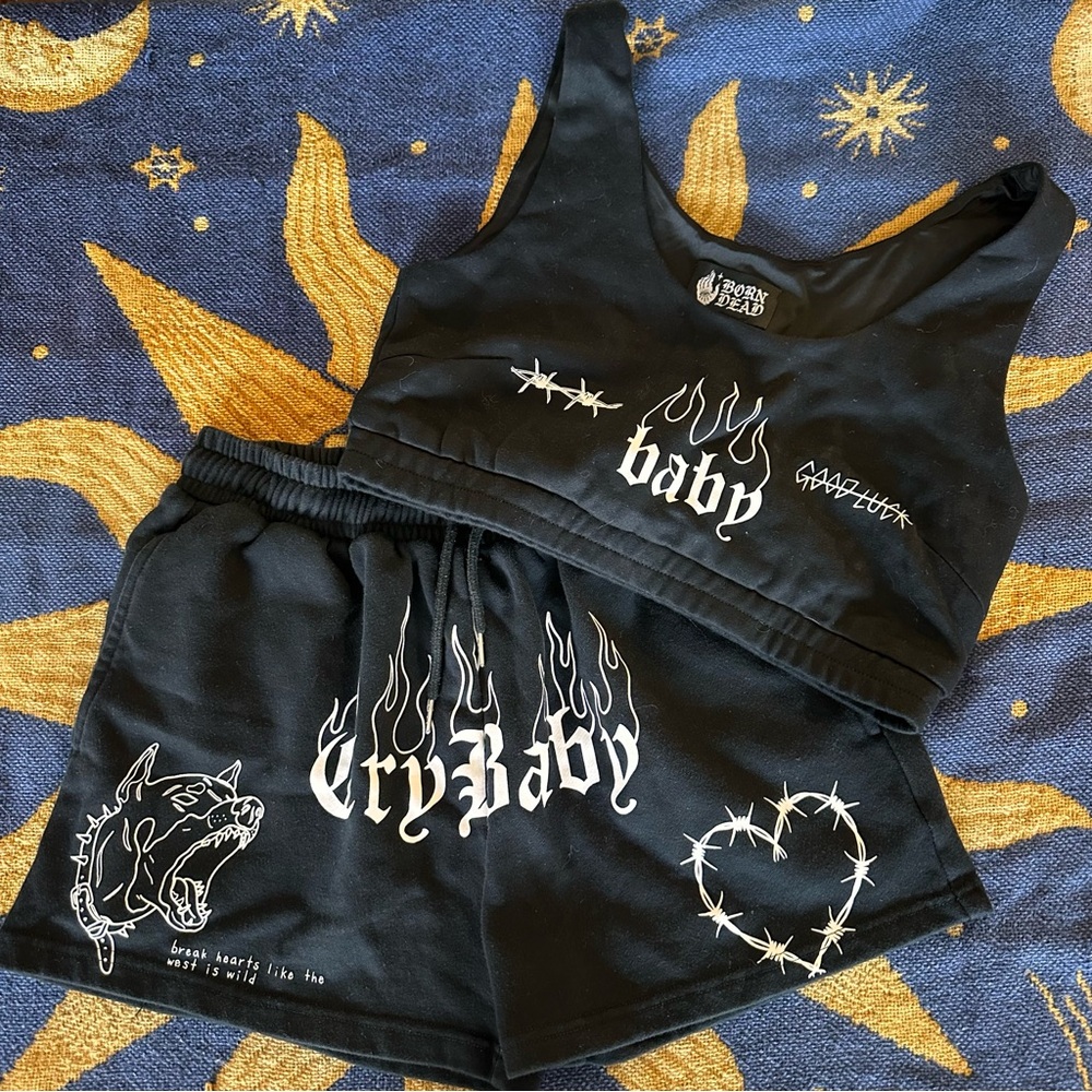 Born Dead Black Cry Baby Set